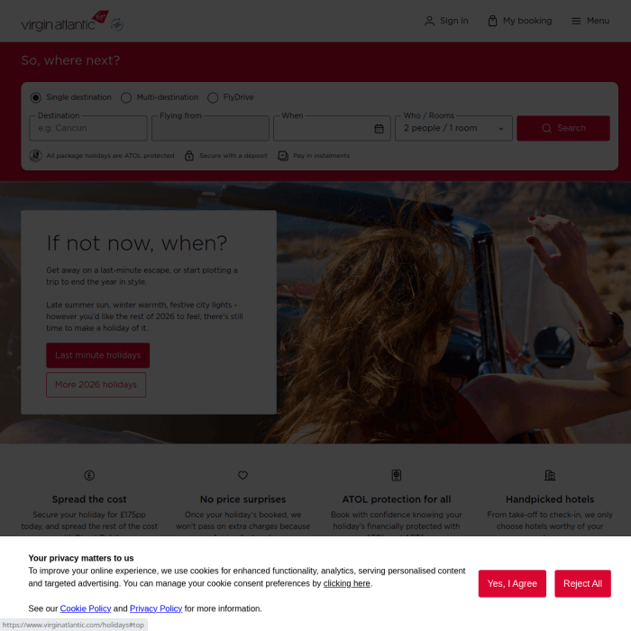 Virginholidays Co