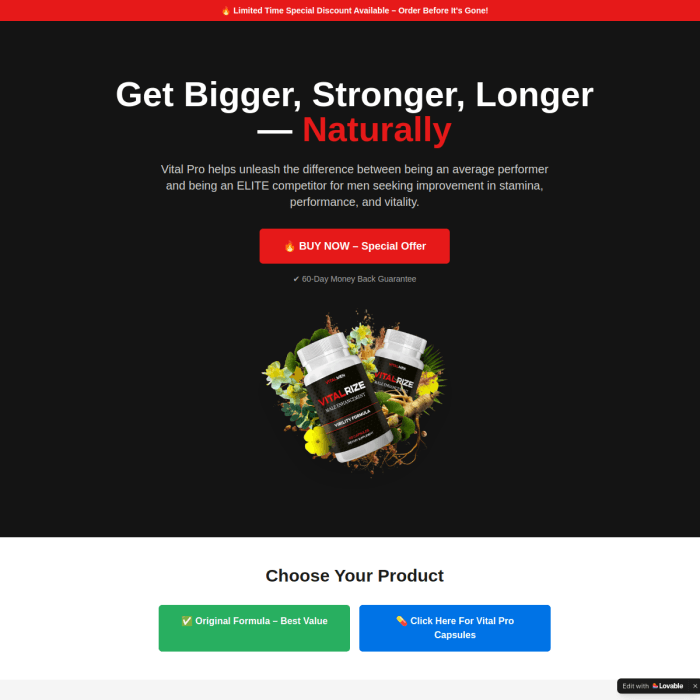 Vitalpro Us Lovable