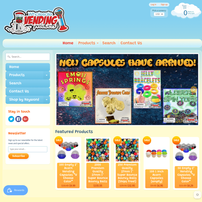 Wholesalevendingproducts