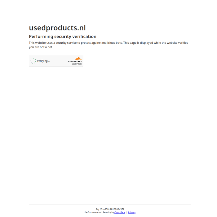 Usedproducts Nl