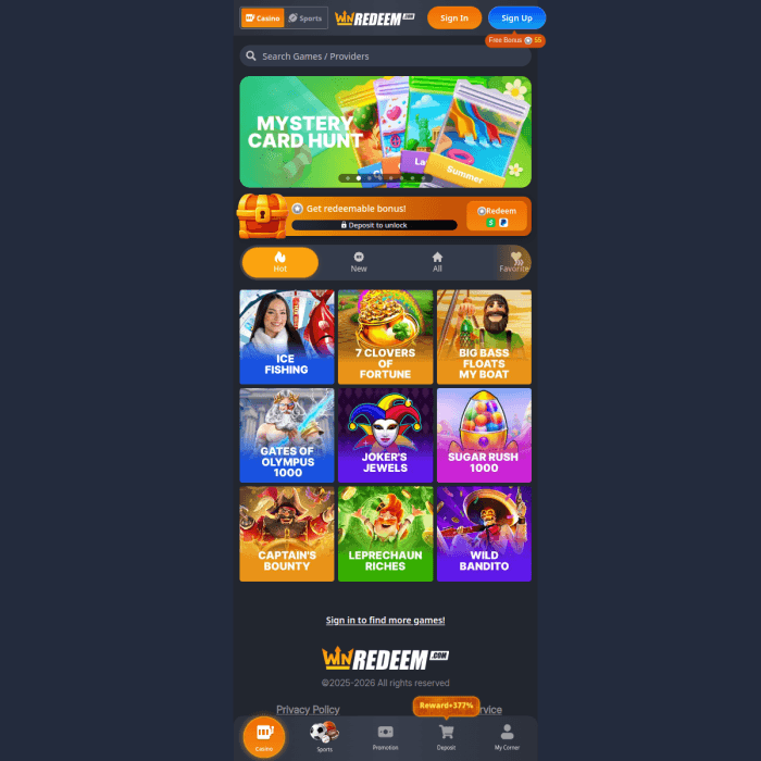 Winredeem