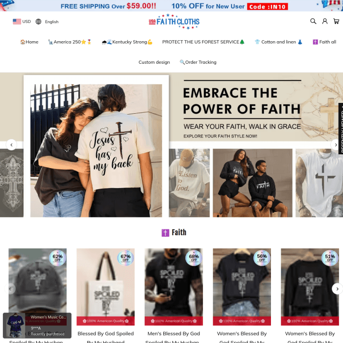 Usafaithcloths